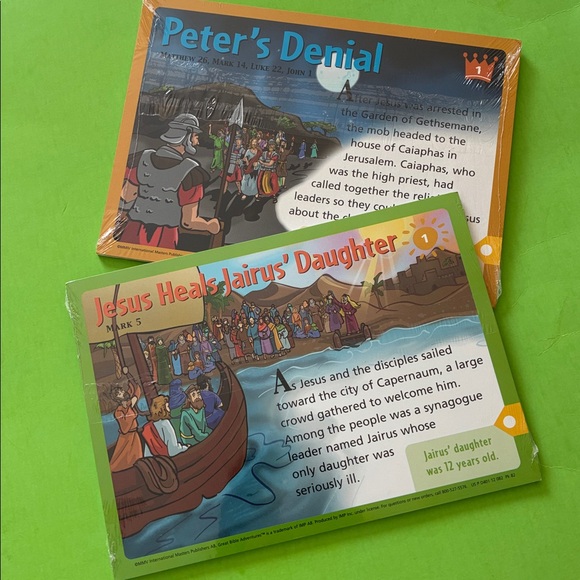 Great Bible Adventures Tin - 50 Pack Card Sets - Picture 4 of 12